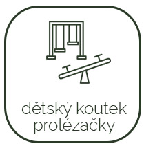 dětský koutek a prolézačky